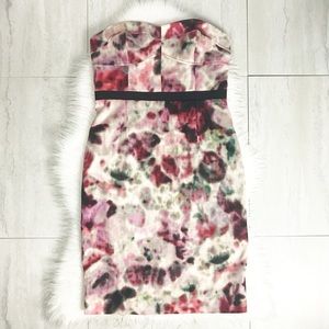 Anthropology  Hedgerow Watercolor Dress Moulinette Soeurs